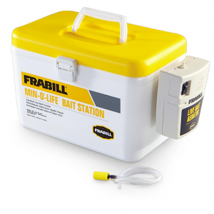 Frabill 8-qt. Min-O-Life Bait Station Cooler Yellow / White