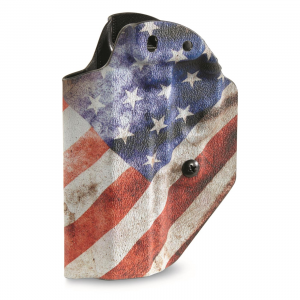 Mission First Tactical Ambidextrous Appendix IWB/OWB Holster 1911 w/4 inch Barrel American Flag