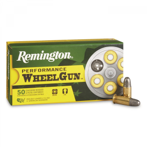 Remington Performance WheelGun .38 S & W LRN 146 Grain 50 Rounds