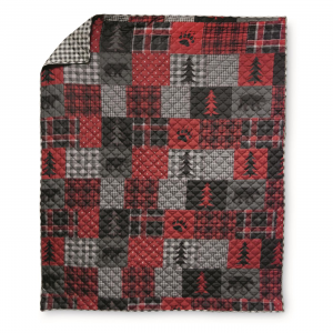 Donna Sharp Red Forest Throw