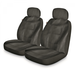 Dickies Deluxe Leatherette Low-back Vehicle Front Seat Covers 2-Pk.