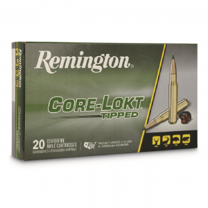 Remington Core-Lokt Tipped .30-06 Spr. Polymer Tip 165 Grain 20 Rounds