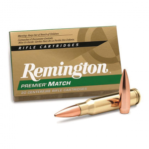 Remington Premier Match 6.5mm Creedmoor Barnes OTM-BT 140 Grain 20 Rounds