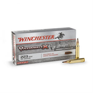 Winchester Varmint X .223 Rem. Polymer Tip 55 Grain 20 rounds