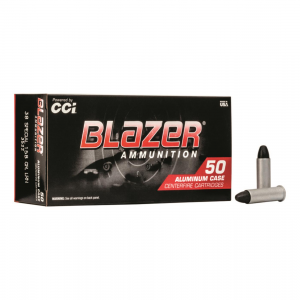  Blazer Aluminum Case .38 Special LRN 158 Grain 50 Rounds Ammo