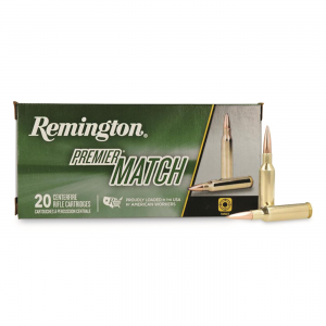 Remington Premier Match .224 Valkyrie MatchKing Open-Tip Match 90 Grain 20 Rounds