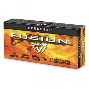 eral Fusion MSR .224 Valkyrie SP 90 Grain 20 Rounds Ammo