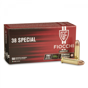 cchi Pistol Shooting Dynamics .38 Special FMJ 158 Grain 50 Rounds Ammo
