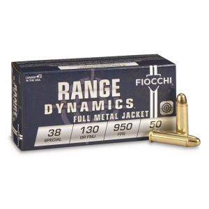 cchi Range Dynamics .38 Special FMJ 130 Grain 50 Rounds Ammo