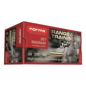 ma Range & Training .357 Magnum FMJ 158 Grain 50 Rounds Ammo