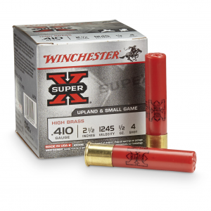 chester Super-X High Brass Game Loads .410 Bore 2 1/2 Inch 1/2 Oz. 25 Rounds Ammo