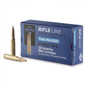  7mm Mauser SP 139 Grain 20 Rounds Ammo
