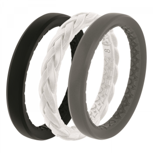 Groove Ring Limited Edition Luna Stackable Rings 3-pc. Set