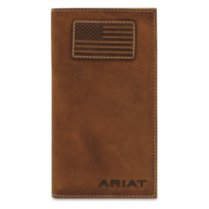 Ariat Flag Patch Rodeo Wallet