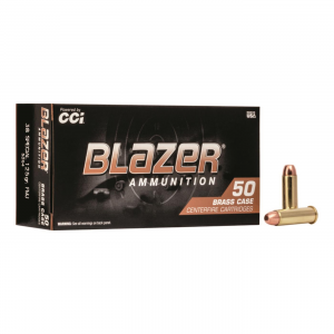  Blazer Brass .38 Special 125 Grain FMJ-FN 50 Rounds Ammo