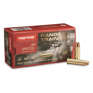 ma Range & Training .38 Special FMJ 158 Grain 50 Rounds Ammo