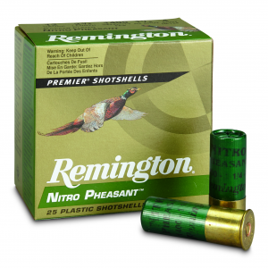 ington Nitro Pheasant Loads 12 Gauge NP12 2 3/4 Inch 1 1/4 Ozs. 25 Rounds Ammo