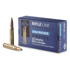  8mm Mauser SP 196 Grain 20 Rounds Ammo