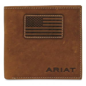 Ariat Flag Patch Large Bifold Wallet