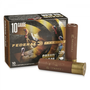 Federal Premium Grand Slam 10 Gauge 3 1/2 inch Shot Shells Copper-plated Lead 2 oz. 10 Rounds