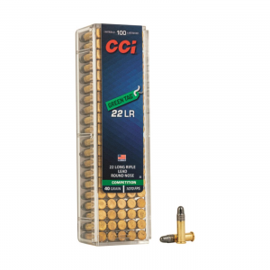  Green Tag Competition .22LR LRN 40 Grain 100 Rounds Ammo
