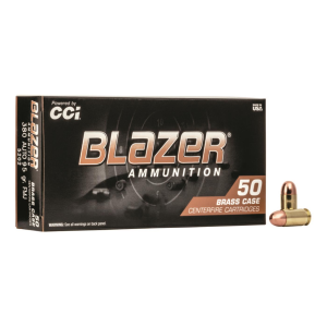  Blazer Brass .380 ACP FMJ 95 Grain 50 Rounds Ammo