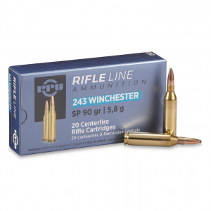  .243 Winchester SP 90 Grain 20 Rounds Ammo