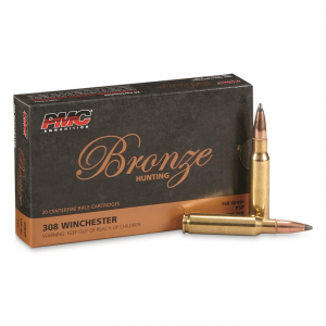  Bronze .308 Winchester 150 Grain SP 20 Rounds Ammo