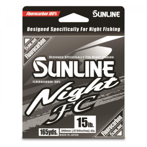 Sunline Night FC Fluorocarbon Fishing Line 165 Yards