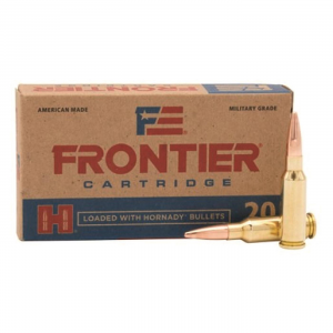 nady Frontier Cartridge 6.5mm Grendel FMJ 123 Grain 20 Rounds Ammo