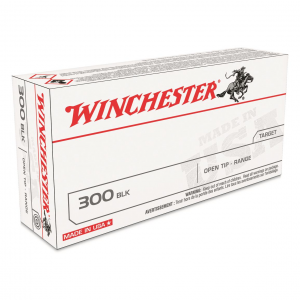 chester White Box .300 AAC Blackout Open Tip 125 Grain 20 Rounds Ammo