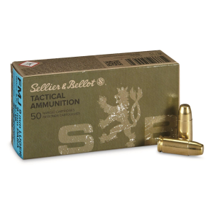 Sellier & Bellot Subsonic 9mm FMJ 150 Grain 50 Rounds lier & Bellot Subsonic 9mm FMJ 150 Grain 50 Rounds Ammo