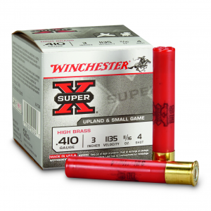chester Super-X High Brass Game Loads .410 Bore 3 Inch 1 1/16 Oz. 25 Rounds Ammo