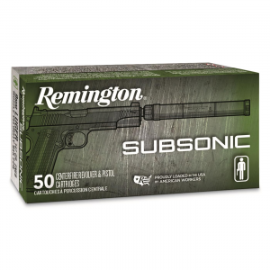 Remington Subsonic 9mm FNEB 147 Grain 50 Rounds