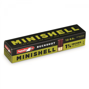 ila MiniShells Buckshot 12 Gauge 1 3/4 Inch 5/8 Oz. 20 Rounds Ammo