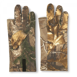 Stretch Polyester Camouflage Gloves 2 Pack