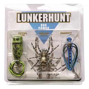 Lunkerhunt Bug Lure Kit 3 Piece Set