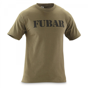 Men's Military Acronym FUBAR T-Shirt