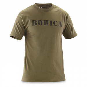 Men's Military Acronym BOHICA T-Shirt