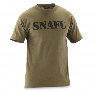 Men's Military Acronym SNAFU T-Shirt
