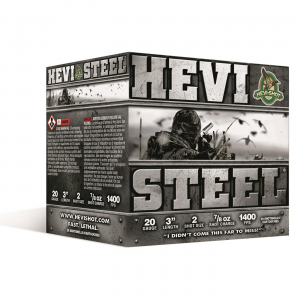 I-Shot HEVI-Steel 20 Gauge 3 Inch 7/8 Oz. Shotshells 25 Rounds Ammo