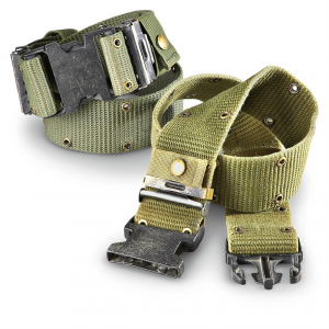 U.S. Military Surplus Pistol Belts 2 pack Used