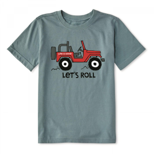 Life is Good Kids' Lets Roll ATV Crusher Tee