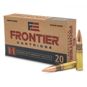 nady Frontier Cartridge .300 AAC Blackout FMJ 125 Grain 20 Rounds Ammo