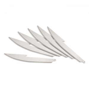 Outdoor Edge 5 inch RazorSafe Series Boning Fillet Replacement Blades 6 Pack
