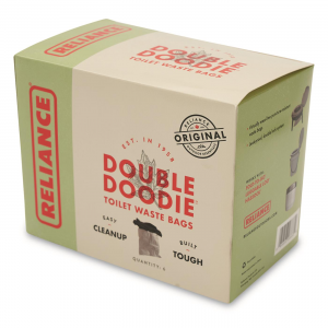 Reliance Double Doodie Toilet Waste Bags 6 Pack