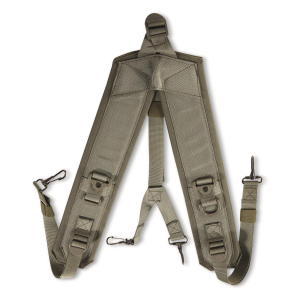 SURPLUS Italian Military  Padded Suspenders New