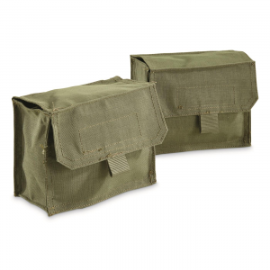 Italian Military Surplus Short Mag Pouches 2 Pack New