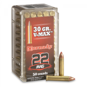 nady Varmint Express .22 Magnum V-MAX 30 Grain 50 Rounds Ammo