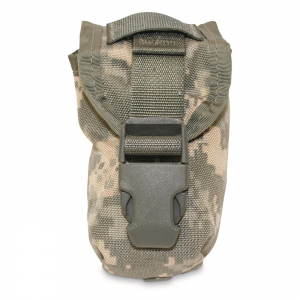 U.S. Military Surplus Flash Bang Grenade Pouch 4 Pack Used